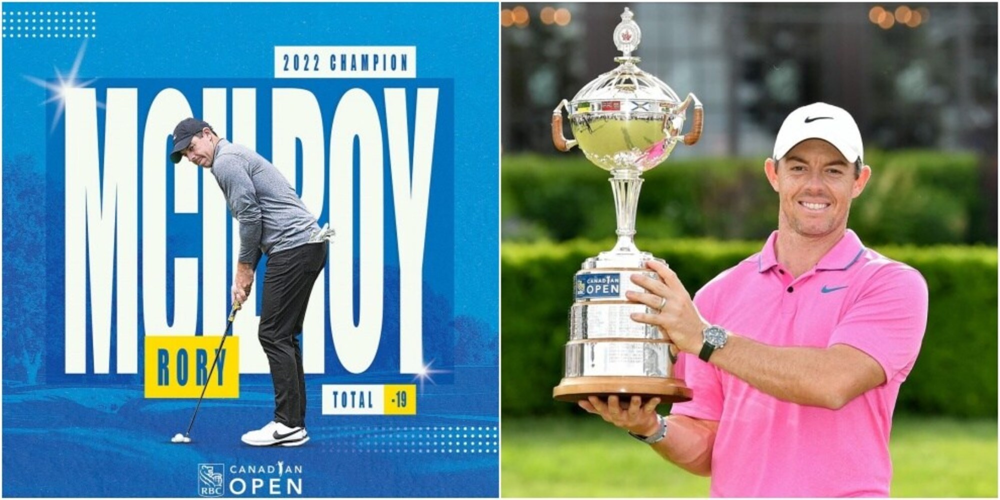 Canadian Open, bis di McIlroy: trionfo e terzo posto nel ranking