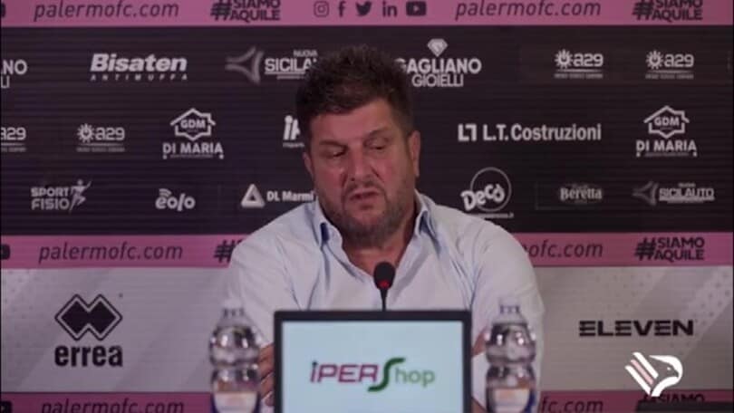 Palermo in Serie B, Baldini si sfoga: "Scritte cose non vere"