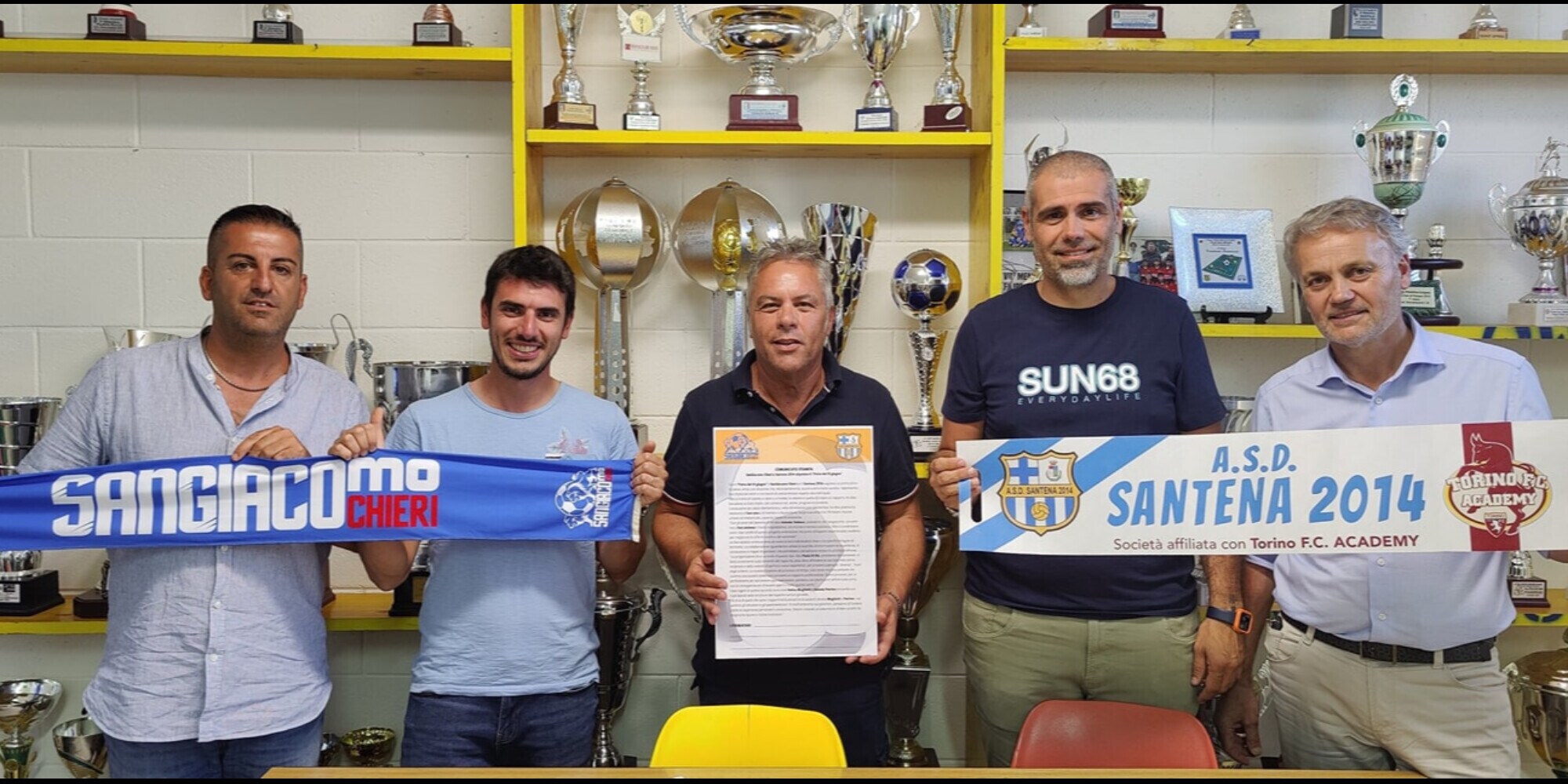 Tra San Giacomo Chieri e Santena c'è l'intesa