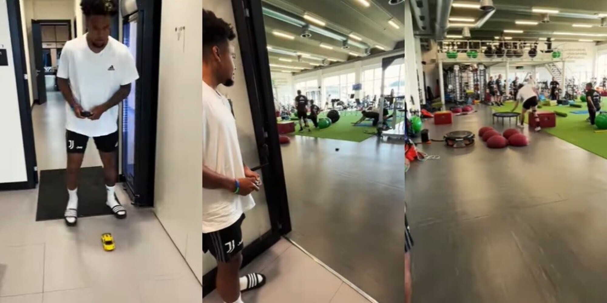 McKennie birbantello: con la mini Lamborghini fa impazzire Locatelli
