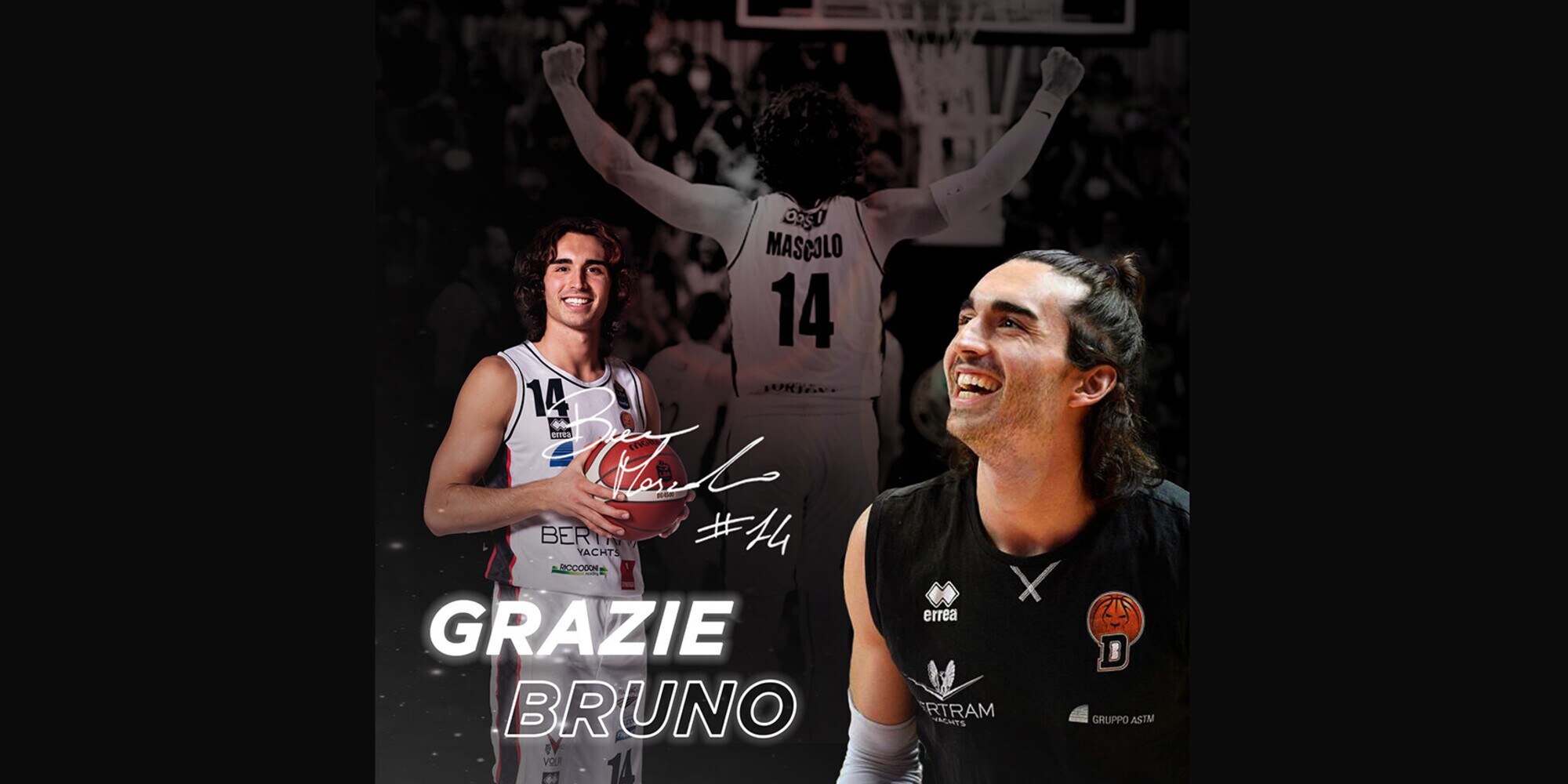 Derthona saluta e ringrazia Bruno Mascolo