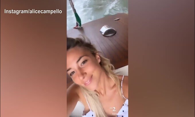 Alvaro e Alice, a Venezia per celebrare l'anniversario di matrimonio