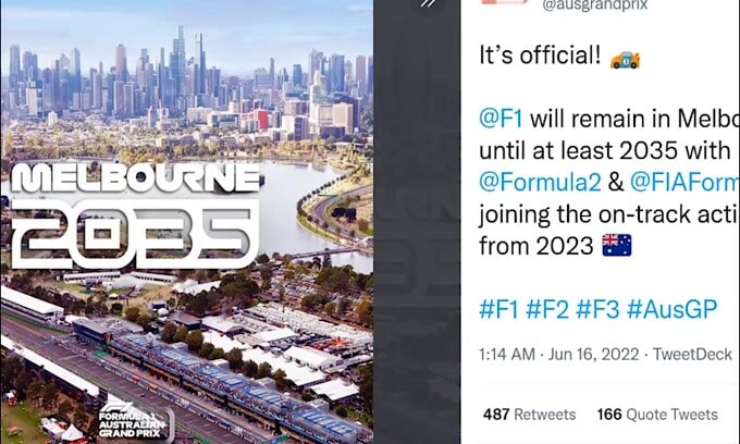 F1, ufficiale: GP D'Australia in calendario fino al 2023