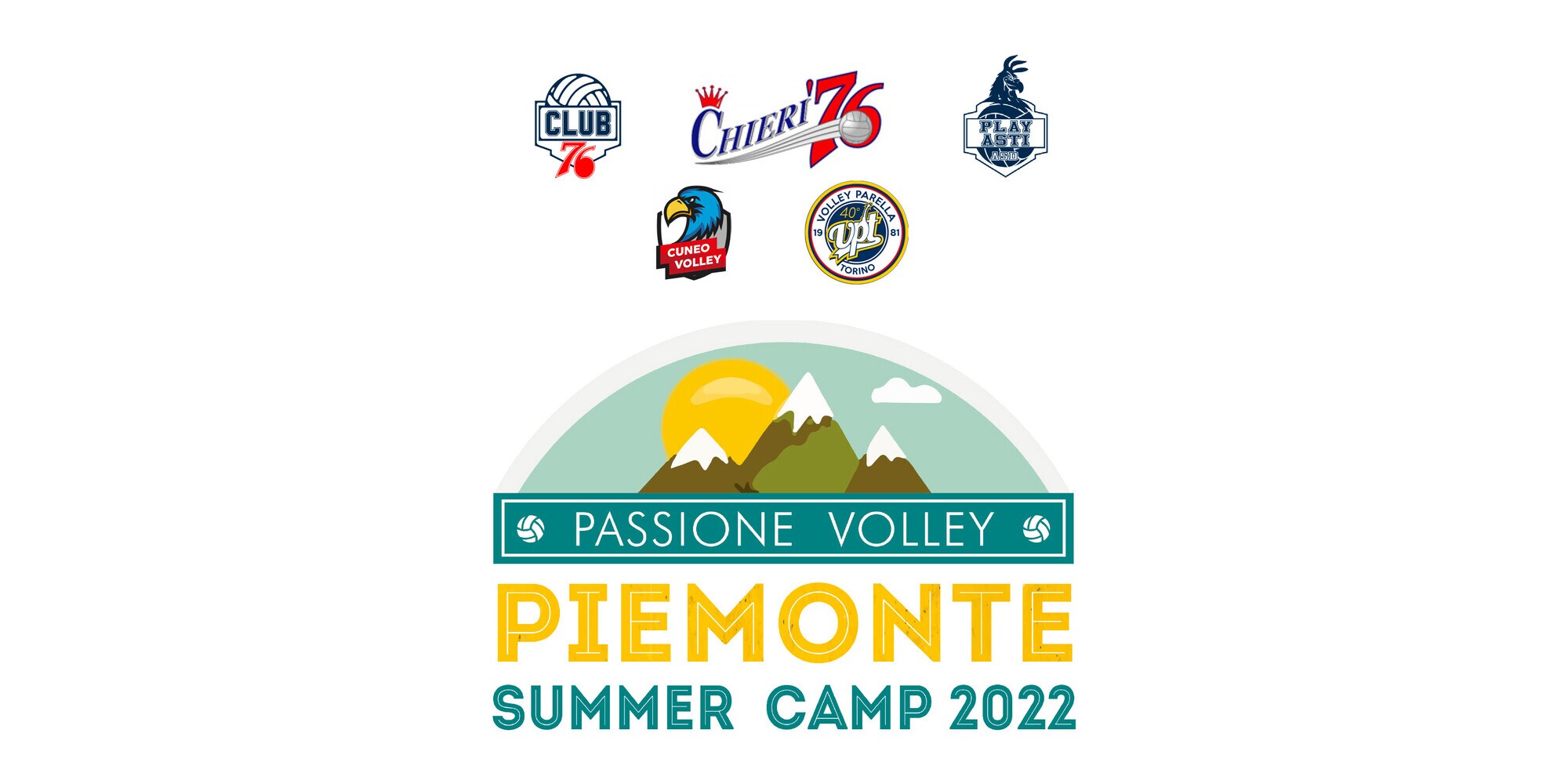 26 giugno fischio d'inizio del Piemonte Summer Camp