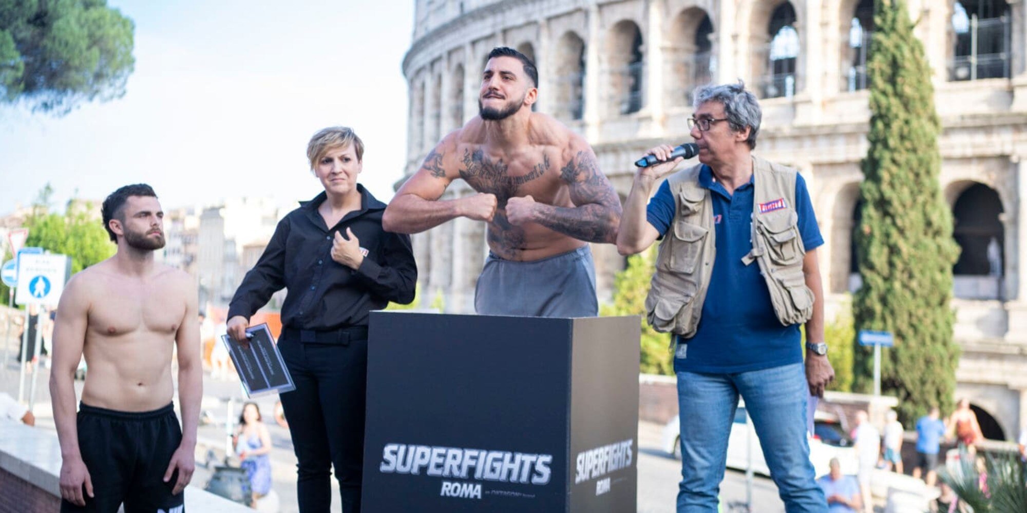 Kickboxing, Mondiale Iska: Faraoni e Peritore puntano al titolo. La cerimonia del peso al Colosseo