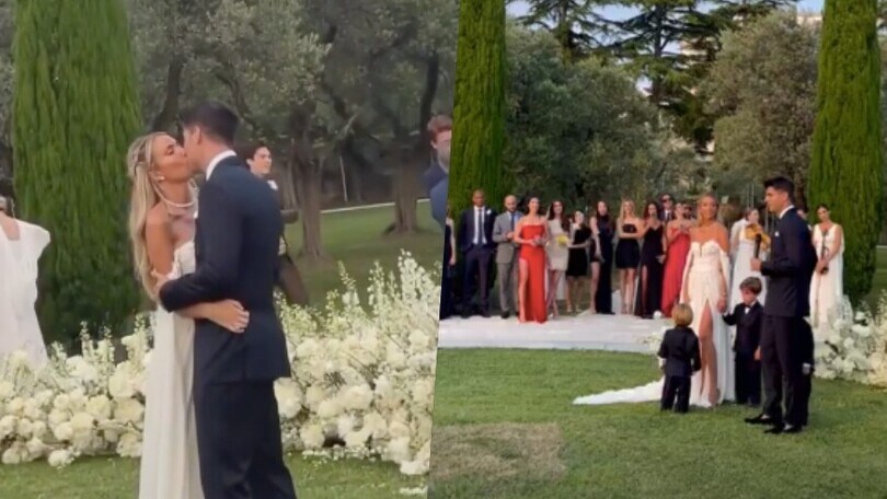 Morata e Alice, matrimonio bis a Venezia: l'emozionante discorso di Alvaro