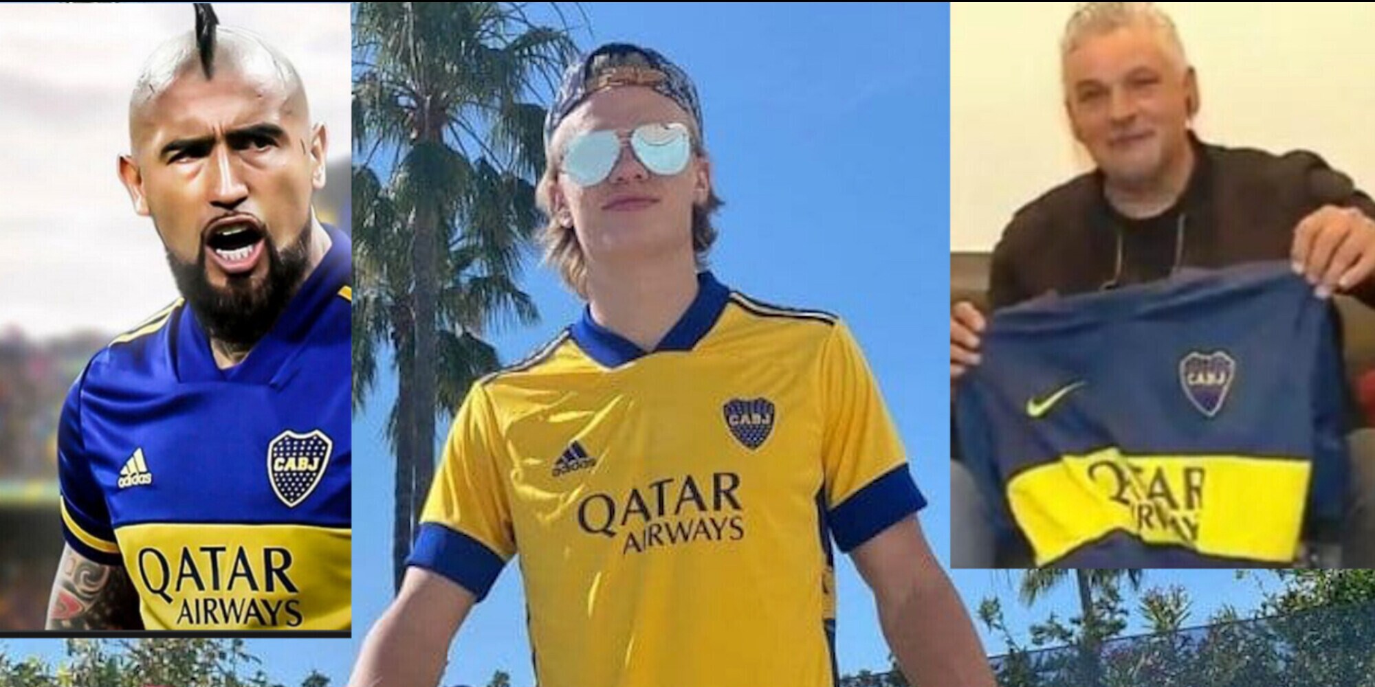 L'amico Medel : «Vidal muore per giocare nel Boca». Da Haaland a Baggio: pazzi per gli xeneizes