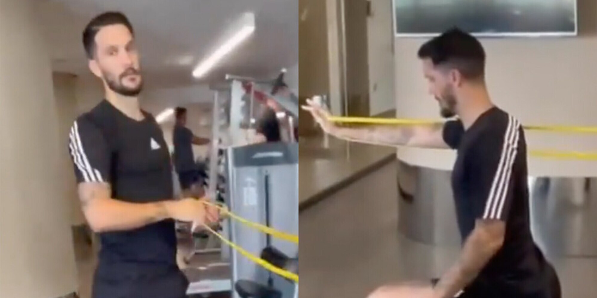 Luis Alberto instacabile: si allena con la moglie ad Ibiza
