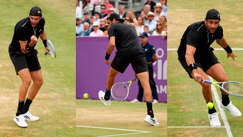 Spettacolo Berrettini! Conquistata la finale al Queen's