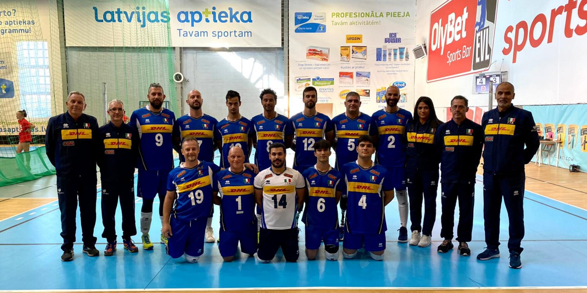 Riga Cup 2022: per gli azzurri due successi e una sconfitta