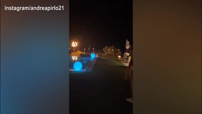 Borriello, festa pazzesca per i 40 anni: presenti anche Pirlo e Verratti