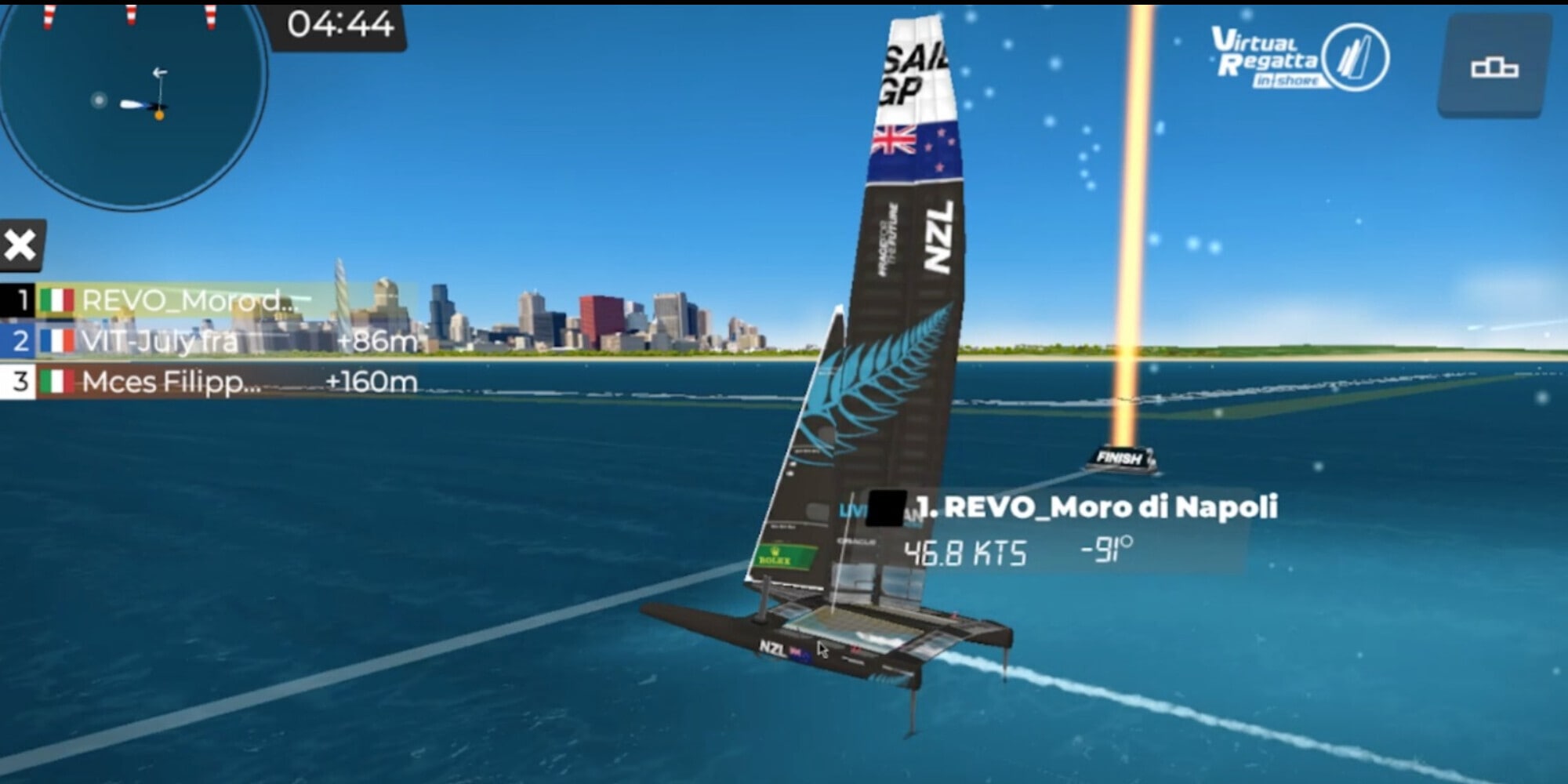Un italiano ha vinto la regata esports di Chicago e sarà alla finale mondiale