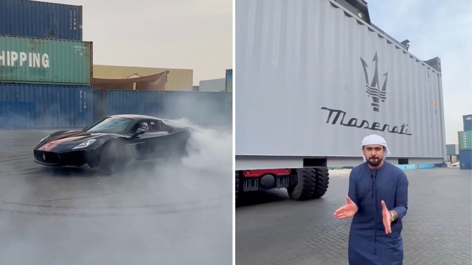 Unboxing incredibile per uan Maserati MC20