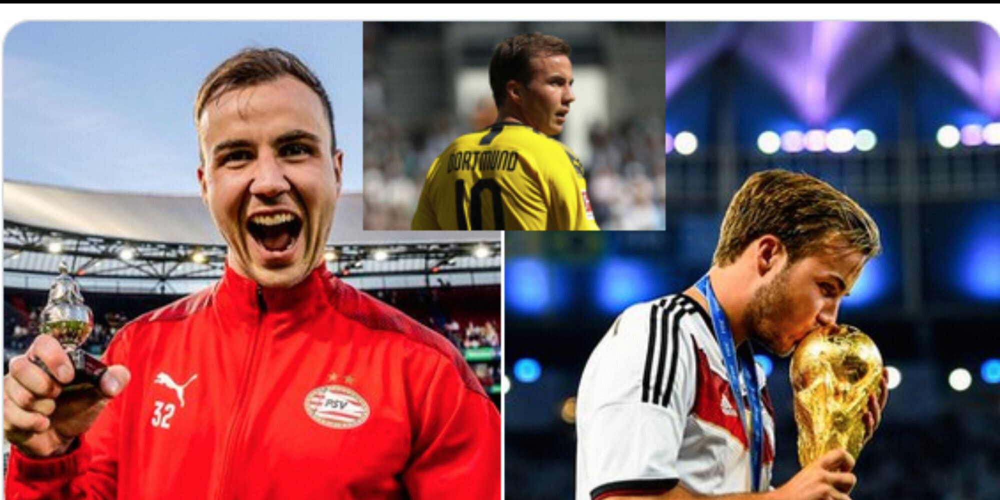 La parabola di Mario Götze, dall'acuto mondiale alla malattia e al ritorno in Bundesliga