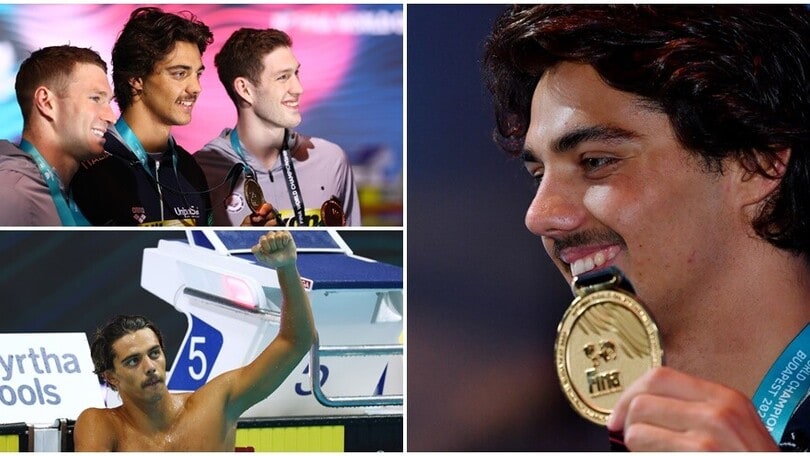 Oro e record ai Mondiali: Ceccon fa festa sul podio di Budapest