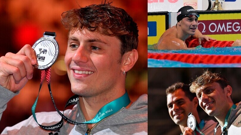Mondiali, incontenibile Martinenghi: festa per l'argento di Budapest!