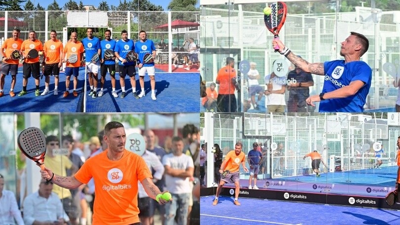 Roma-Lazio, è derby anche nel padel: che spettacolo al Villa Pamphili!