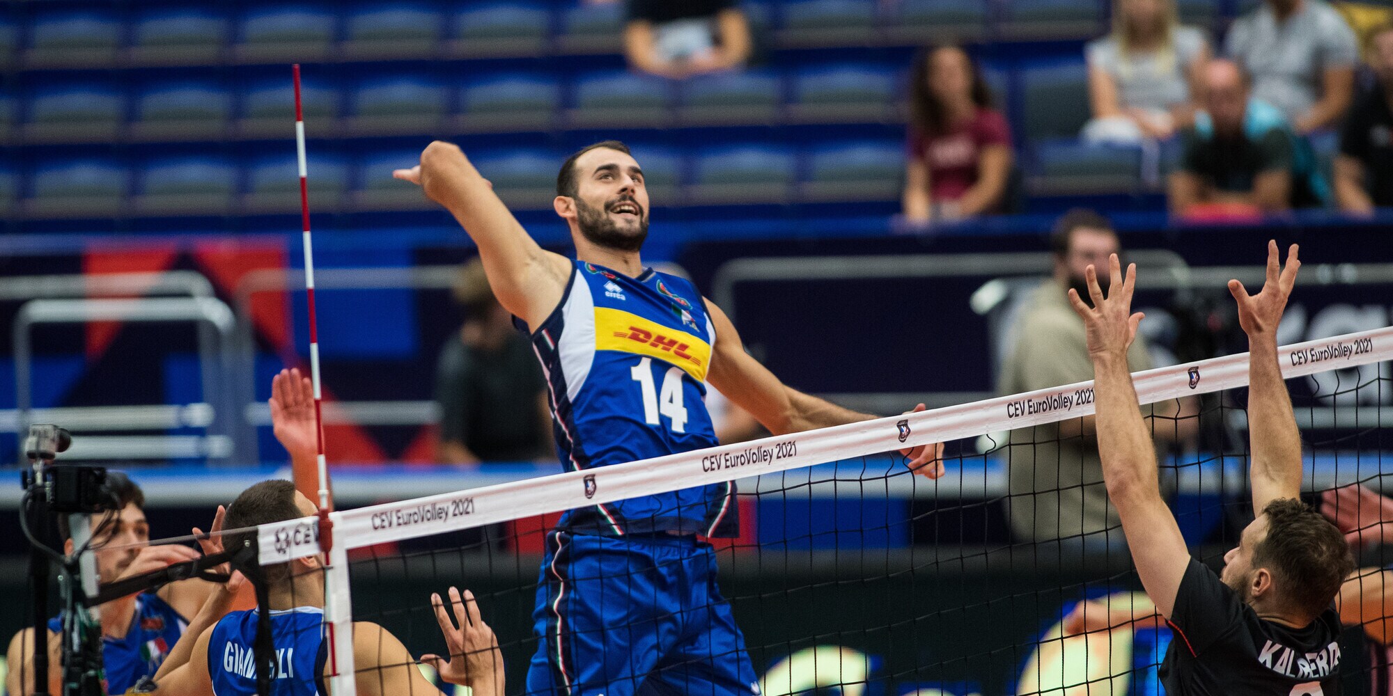 VNL: gli azzurri superano la Germania in tre set
