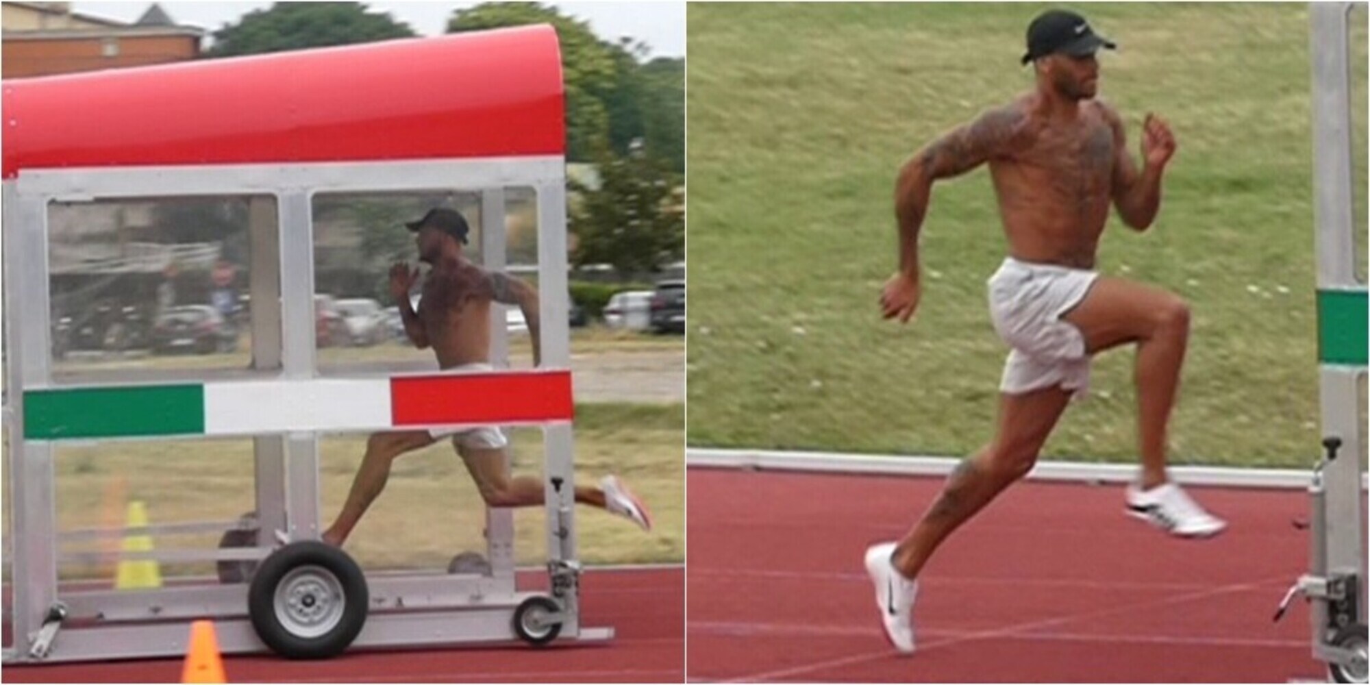 Jacobs si allena con lo scudo: serie di test per i Mondiali di atletica