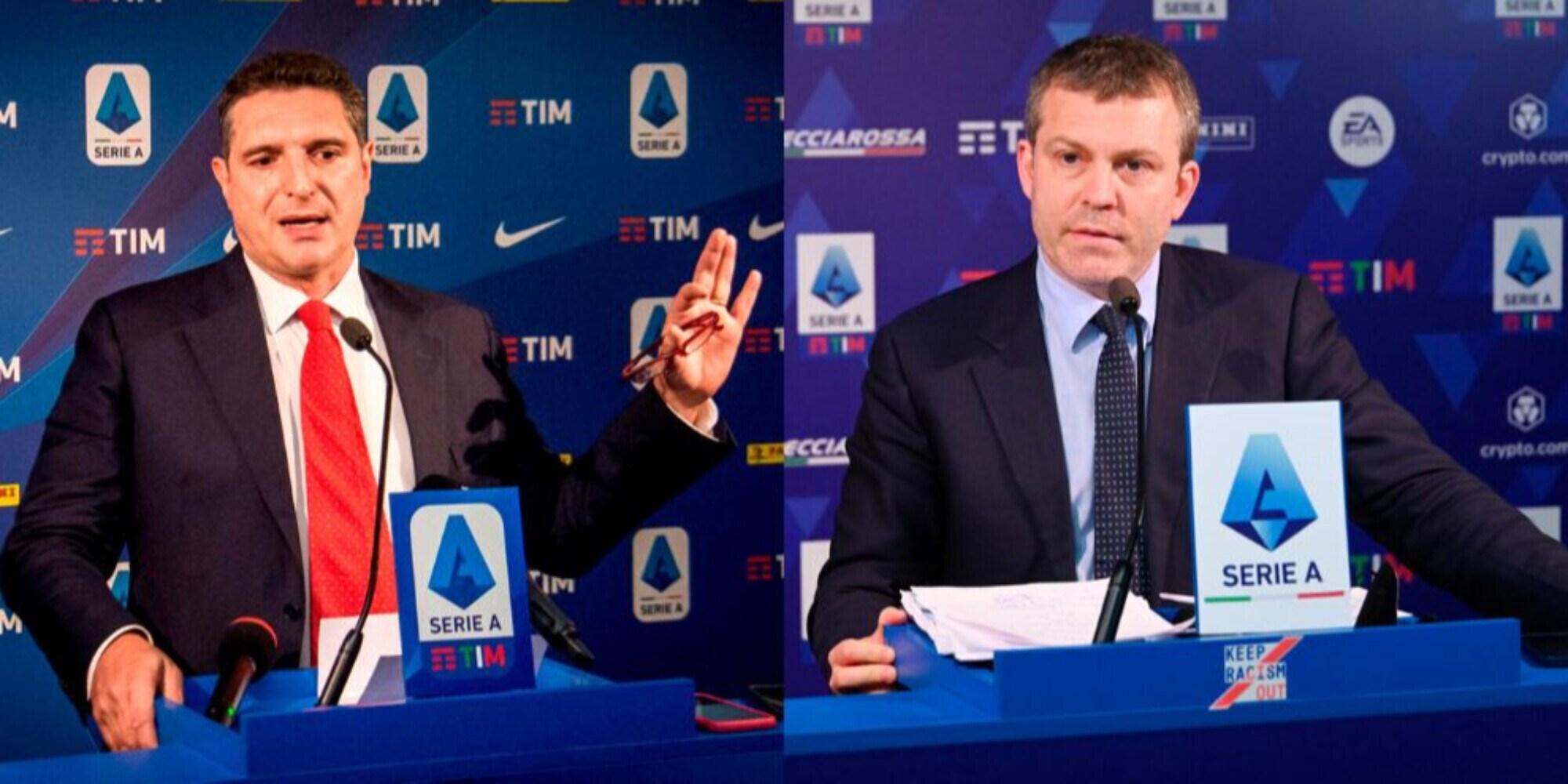 De Siervo e Casini su Dazn: "Prezzi corretti per Serie A". E sulla pirateria...