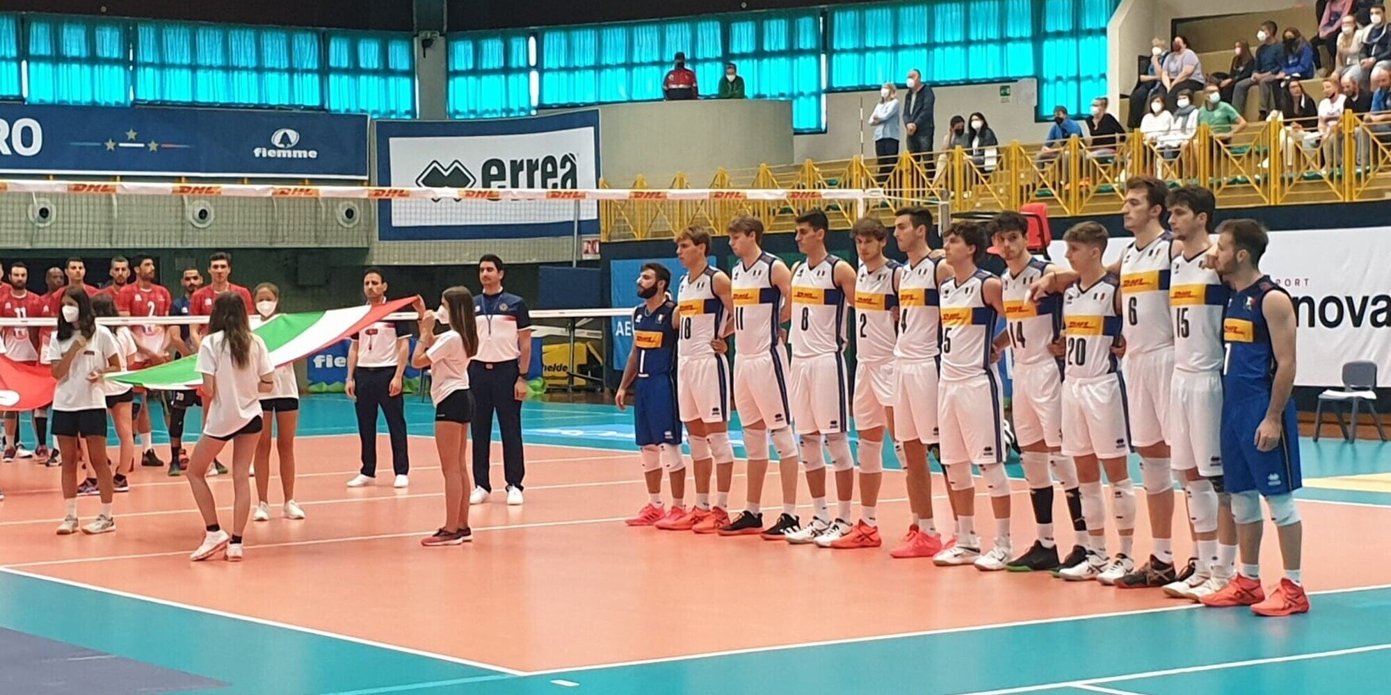 Azzurri pronti per la prima dei Giochi del Mediterraneo