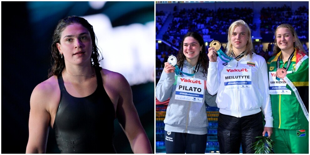 Mondiali di nuoto: Pilato d'argento nei 50 rana