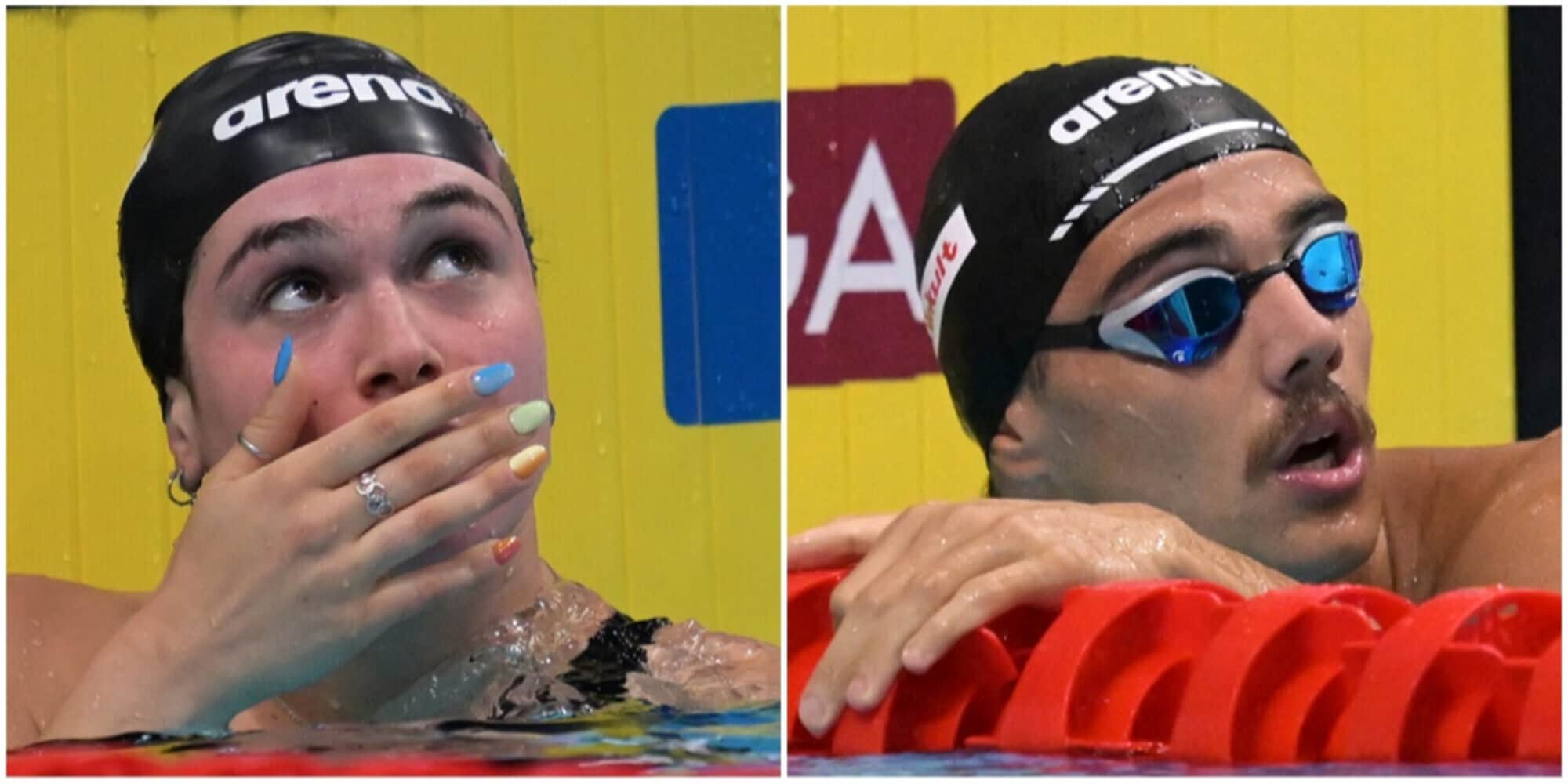 Mondiali nuoto: tolto un bronzo a Ceccon, la Pilato è d'argento
