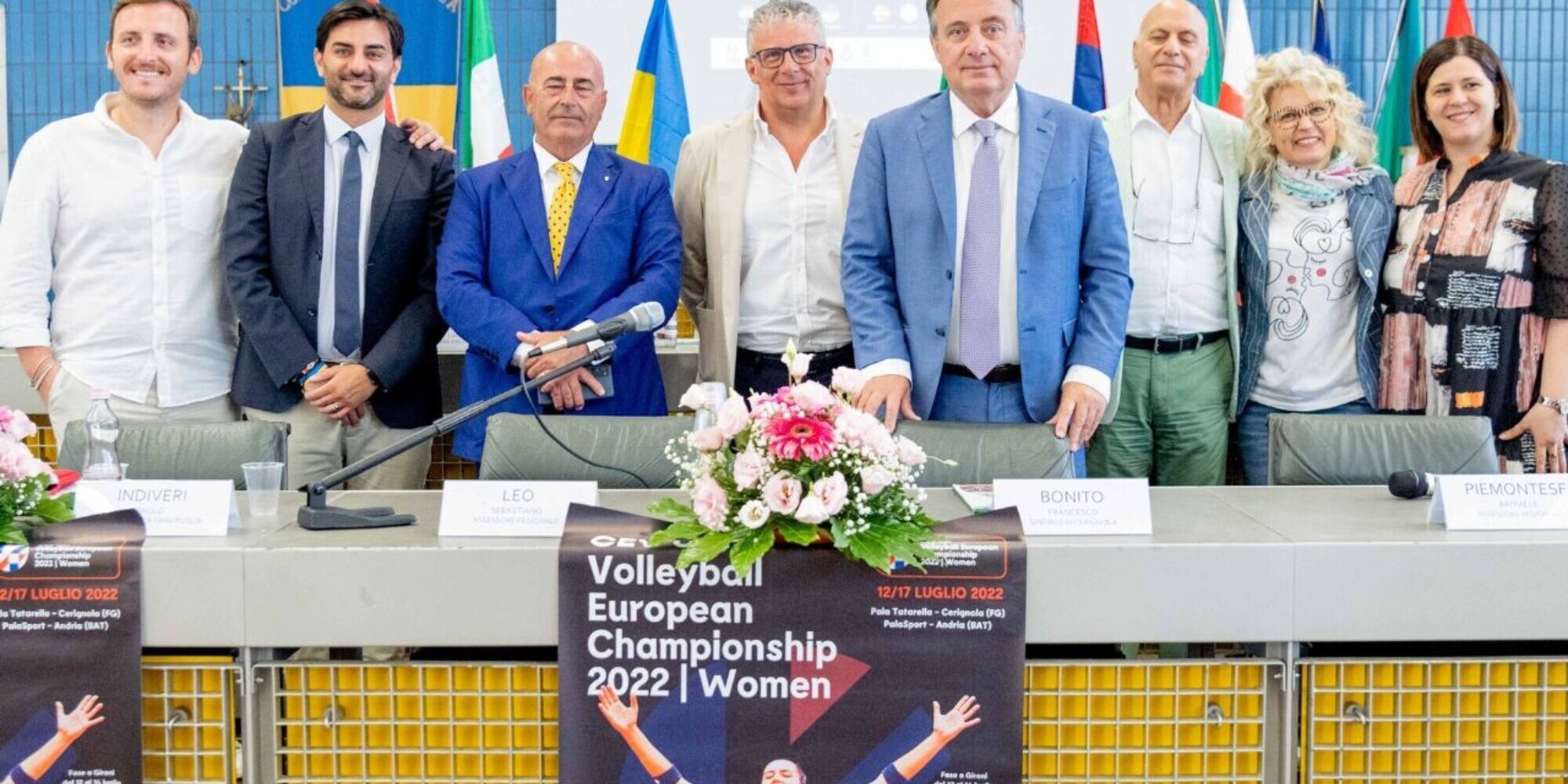 Vernissage a Cerignola per l'Europeo Under 21 femminile