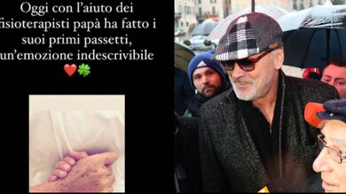 Emozione Tacconi, il figlio: "Papà ha fatto i suoi primi passetti"