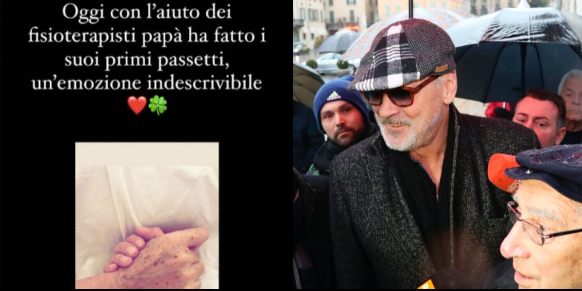 Emozione Tacconi, il figlio: "Papà ha fatto i suoi primi passetti"