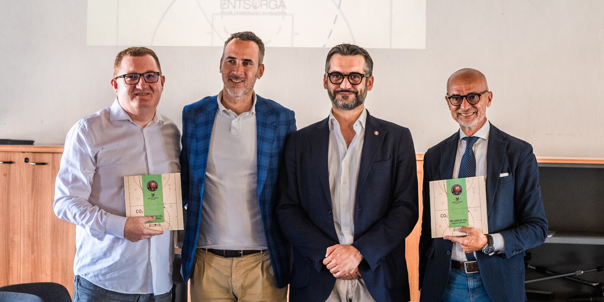 Derthona Basket ed Entsorga presentano il Bilancio della CO2 20/21