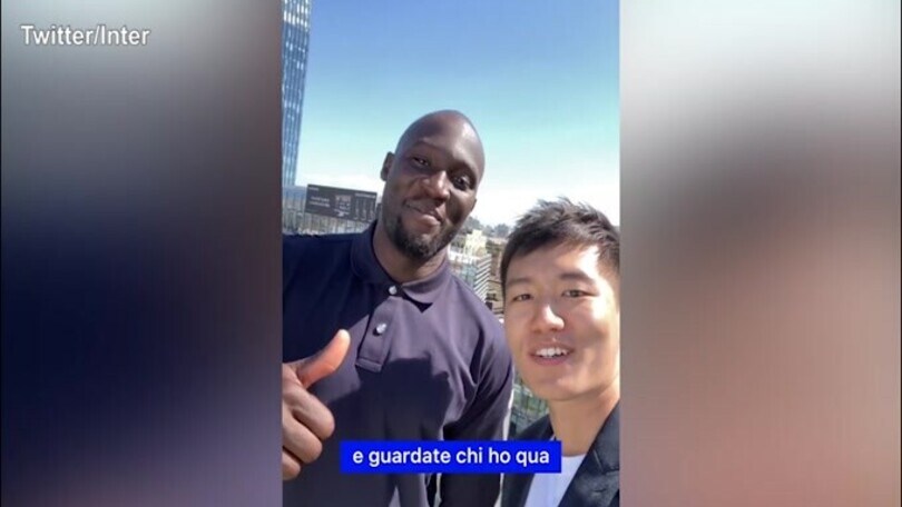 Lukaku a Zhang: "Sono qui per fare tanti gol"
