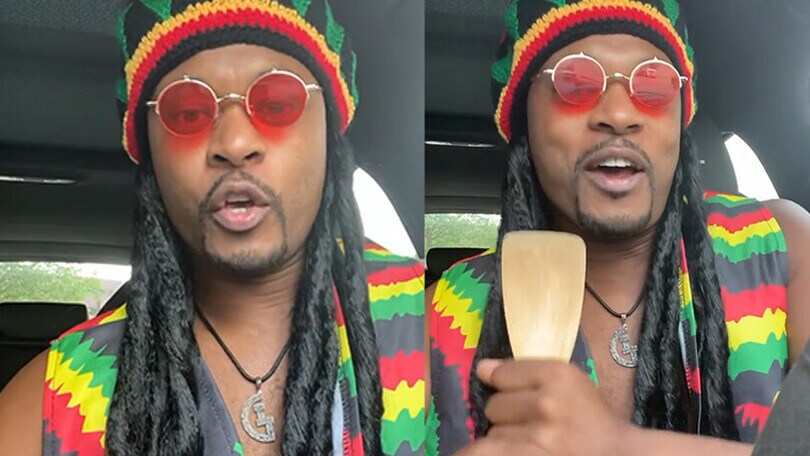 Evra show: canta in versione Bob Marley