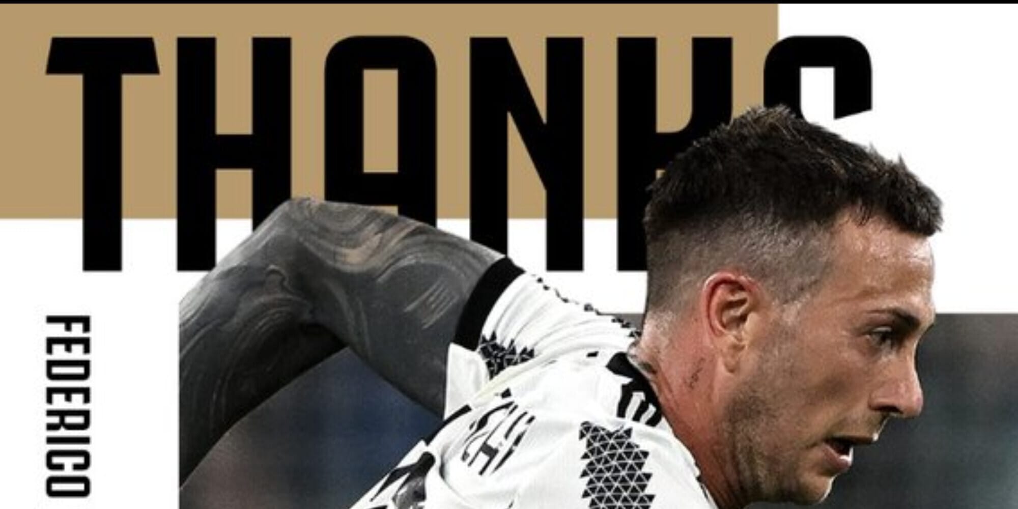 Juve, il saluto a Bernardeschi: "Grazie di tutto Federico"
