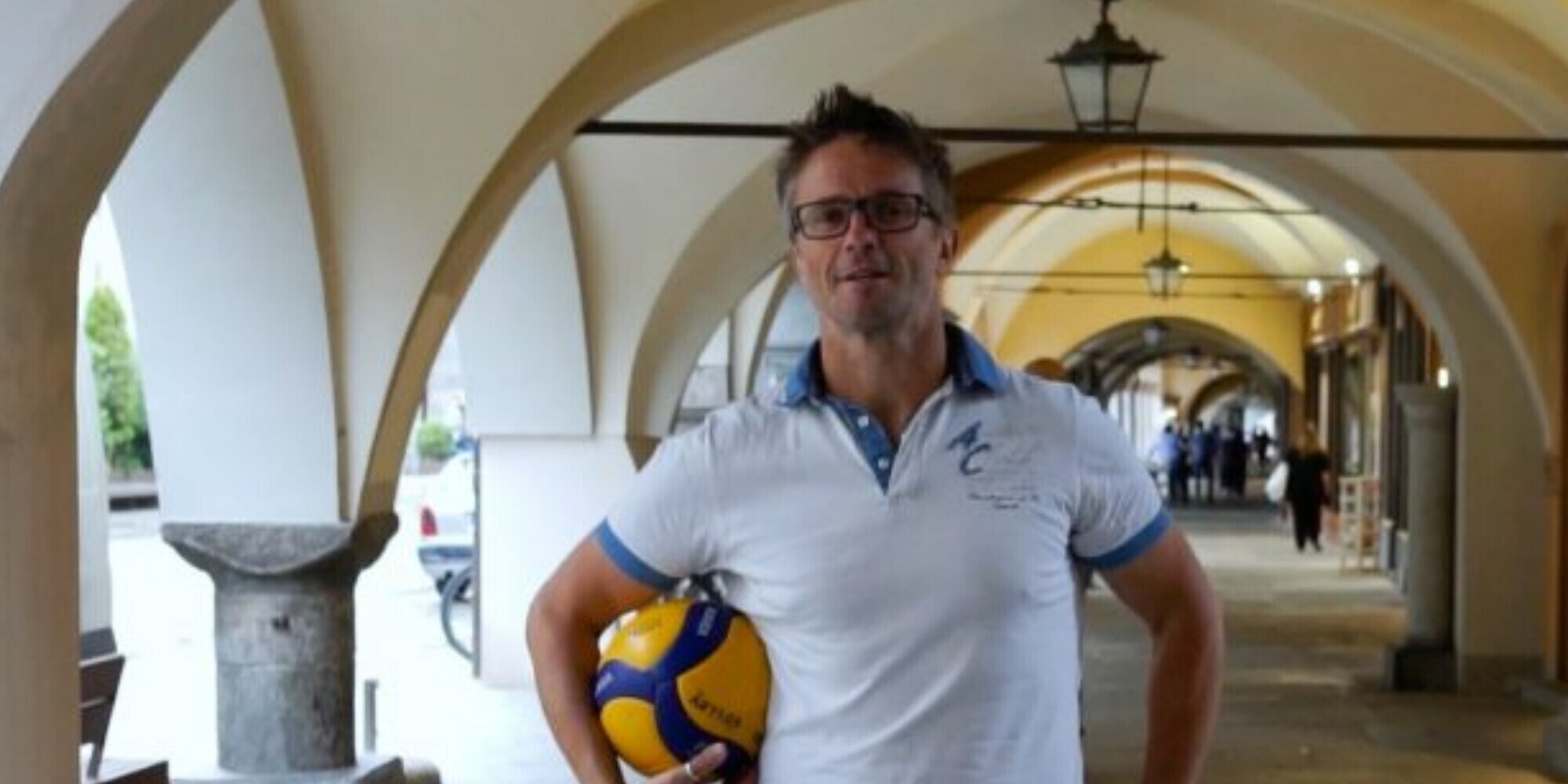 Il fossanese Max Giaccardi sulla panchina di Cuneo