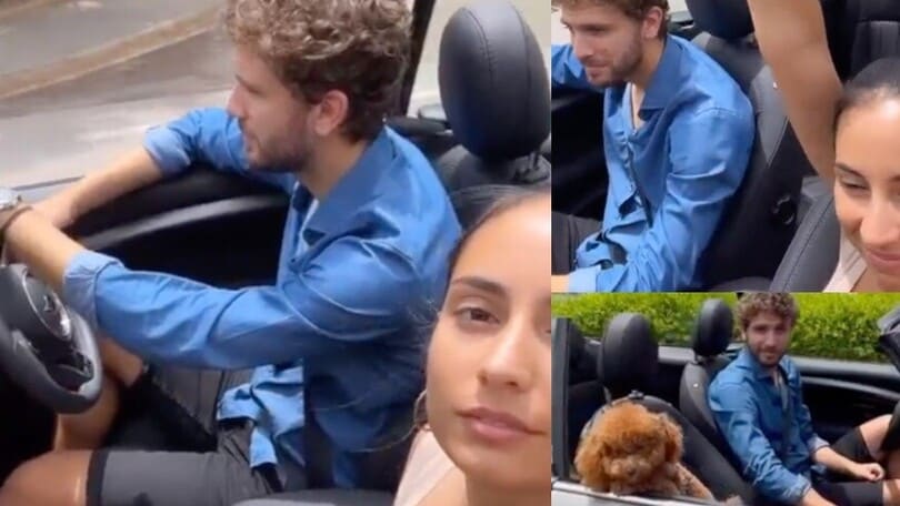 Locatelli e Thessa, neo sposi in Mini Cabrio per un'estate en plein air