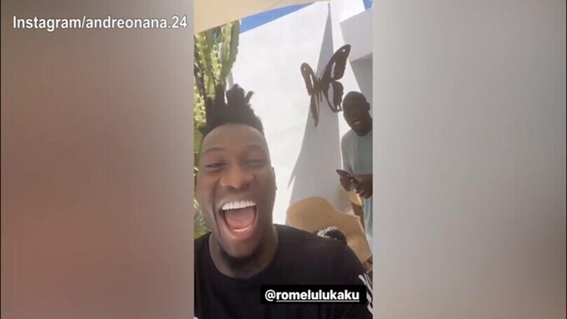 Inter in vacanza: Onana-Lukaku, eccoli insieme