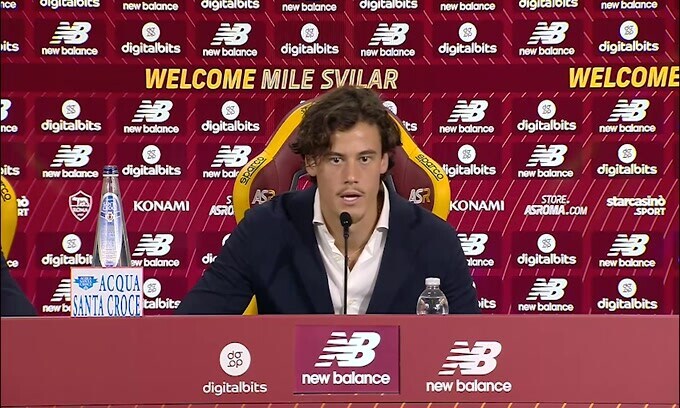 Svilar: "Felice di essere alla Roma"