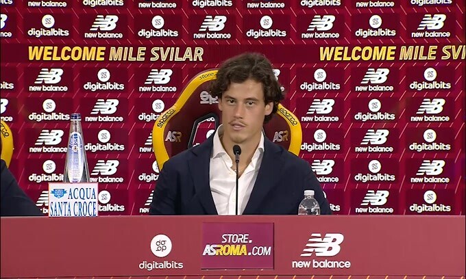 Svilar svela: "Da piccolo avevo una maglia della Roma"