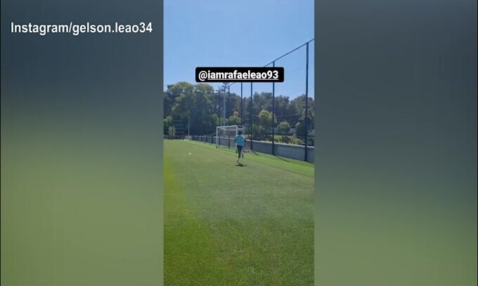 Milan, la ripresa stagionale si avvicina e Leao corre