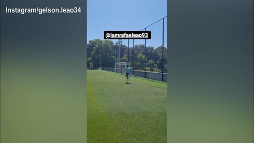 Milan, la ripresa stagionale si avvicina e Leao corre