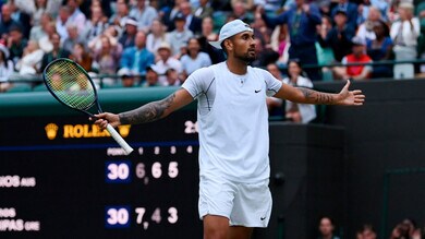 Wimbledon, Tsitsipas si arrende al talento e follia di Kyrgios!