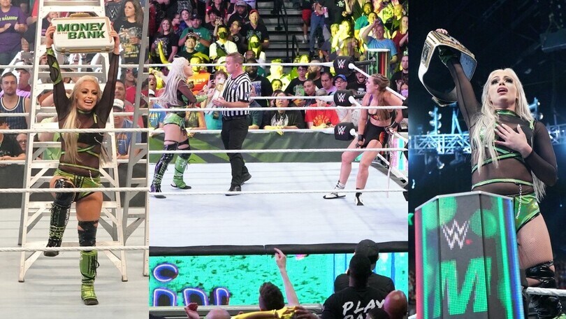 WWE, la notte magica di Liv Morgan al Money in the Bank