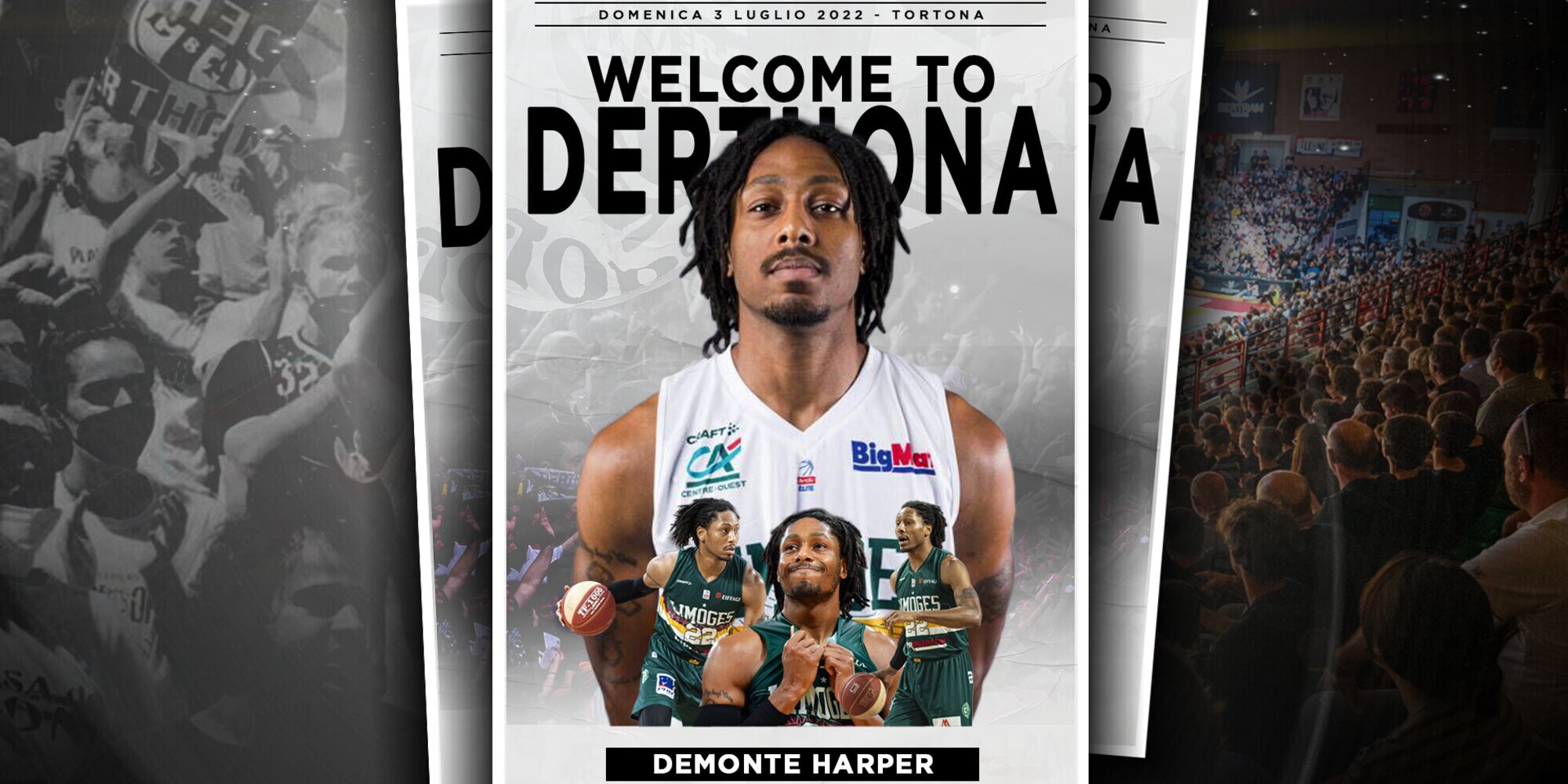 Derthona Basket: Demonte Harper è bianconero!