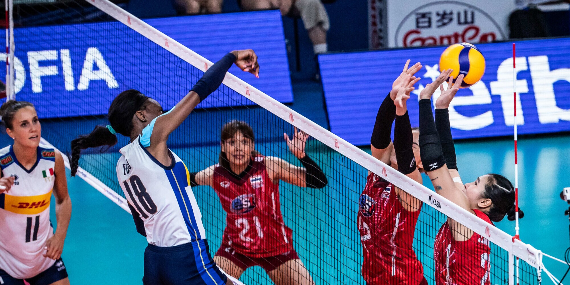 VNL: l'Italia centra l'ottavo successo di fila contro la Thailandia