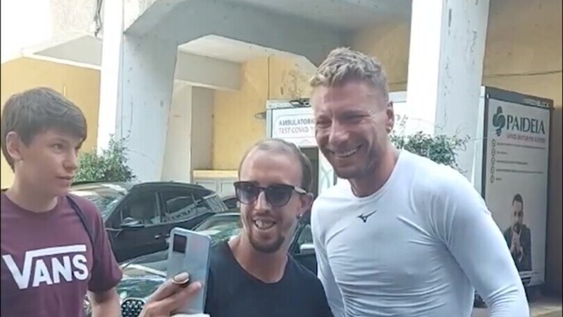 Lazio, ecco Immobile pronto per la nuova stagione