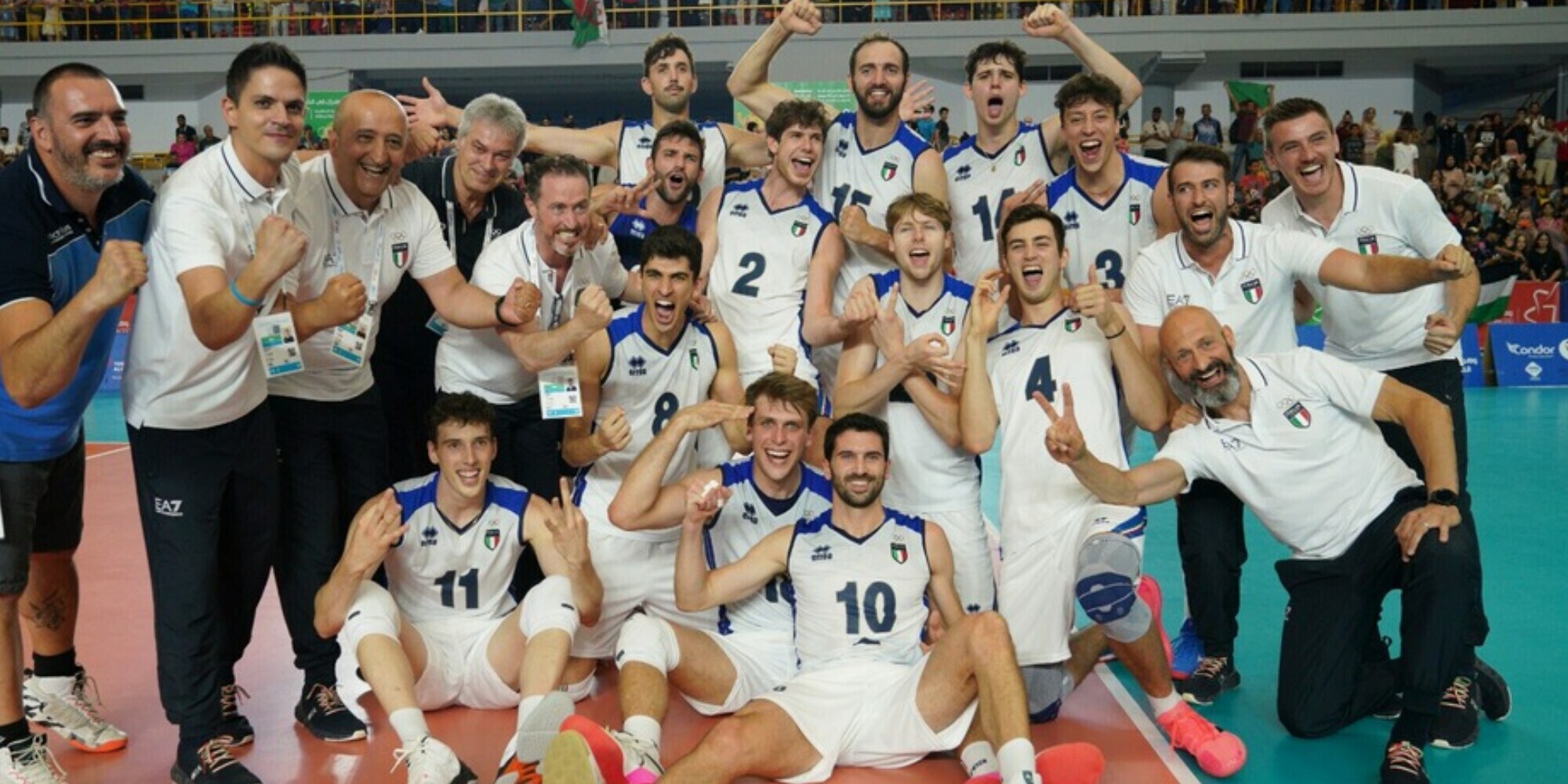 Giochi del Mediterraneo: terzo posto per gli azzurri