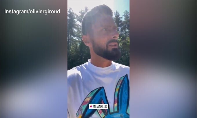 Milan, Giroud è tornato con una canzone