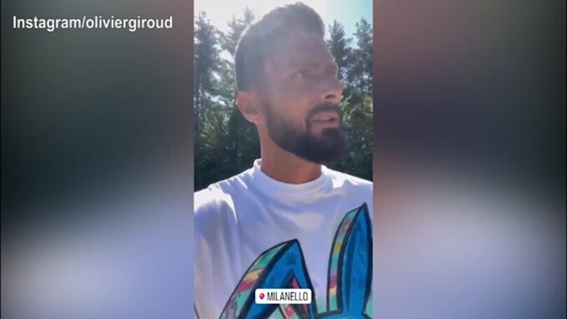Milan, Giroud è tornato con una canzone