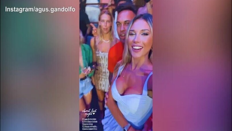 Lautaro si scatena ad Ibiza